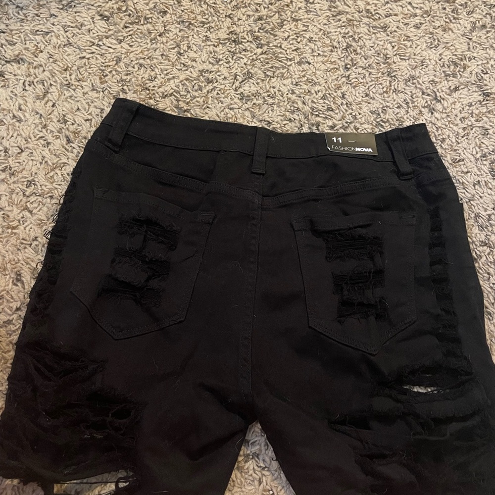 Black shorts